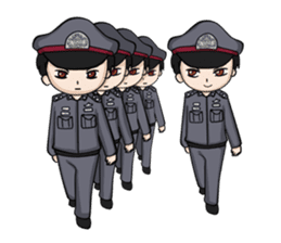 We are baby police !! sticker #891469
