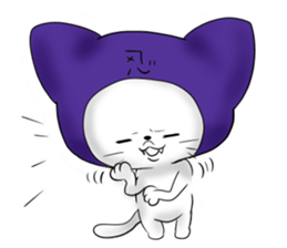 Ninja cat laugh sticker #891683