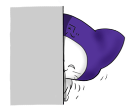 Ninja cat laugh sticker #891684