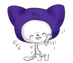 Ninja cat laugh sticker #891685