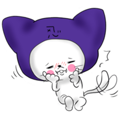 Ninja cat laugh sticker #891695