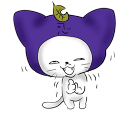 Ninja cat laugh sticker #891716