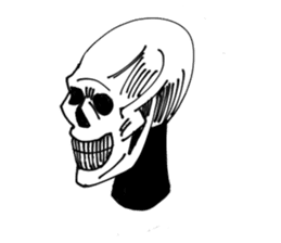 skull Sticker sticker #891754