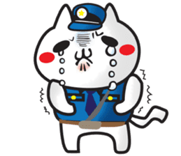 Nyanko Police sticker #891805