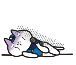 Nyanko Police sticker #891810