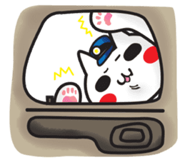 Nyanko Police sticker #891821