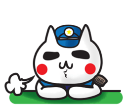 Nyanko Police sticker #891836