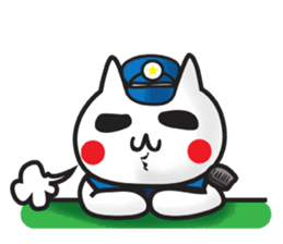 Nyanko Police sticker #891836