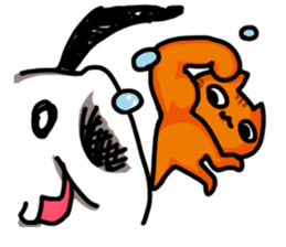 pooch & kitty sticker #892144