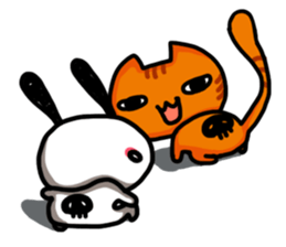 pooch & kitty sticker #892146
