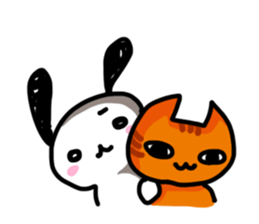 pooch & kitty sticker #892157