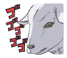 Pinch runner goat sticker #892195