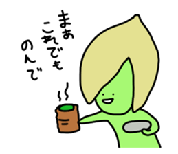 I am listening to you story. sticker #892465