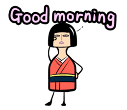 Limbless wooden doll "Rin"(English) sticker #892479