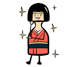 Limbless wooden doll "Rin"(English) sticker #892486