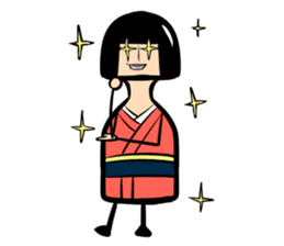 Limbless wooden doll "Rin"(English) sticker #892486