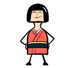 Limbless wooden doll "Rin"(English) sticker #892487