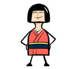 Limbless wooden doll "Rin"(English) sticker #892487