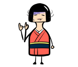 Limbless wooden doll "Rin"(English) sticker #892507