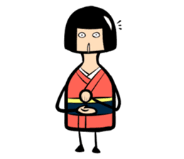 Limbless wooden doll "Rin"(English) sticker #892508