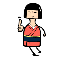 Limbless wooden doll "Rin"(English) sticker #892513