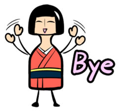 Limbless wooden doll "Rin"(English) sticker #892518