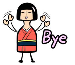 Limbless wooden doll "Rin"(English) sticker #892518