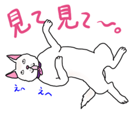 A white dog, KUNIO sticker #892706