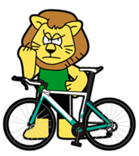 Triathlon Animal sticker #892799