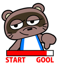 Triathlon Animal sticker #892806