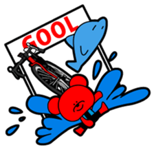 Triathlon Animal sticker #892838