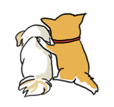 Mix dog's Sticker sticker #892954