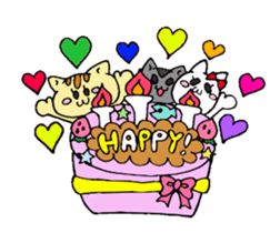 Tomboyish cats oagechan ! sticker #892991