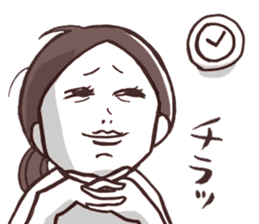 A Newly Mommy's Struggle sticker #893020