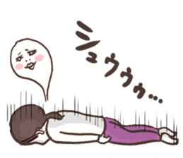 A Newly Mommy's Struggle sticker #893026