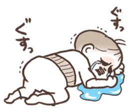 A Newly Mommy's Struggle sticker #893028