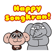 Urban Jungle Friends - Songkran (EN) sticker #893176