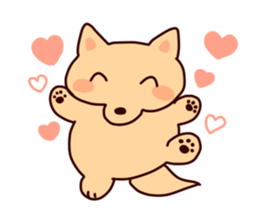 Shiba Inu KORO and his friends sticker #893199