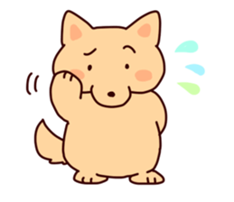 Shiba Inu KORO and his friends sticker #893203