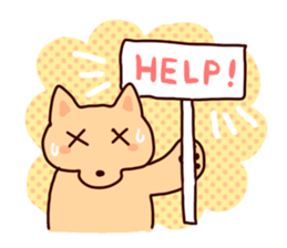 Shiba Inu KORO and his friends sticker #893208