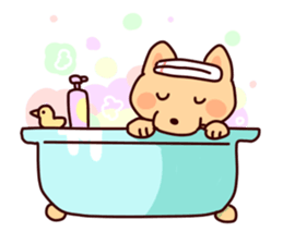 Shiba Inu KORO and his friends sticker #893214