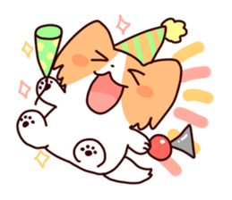 Shiba Inu KORO and his friends sticker #893229