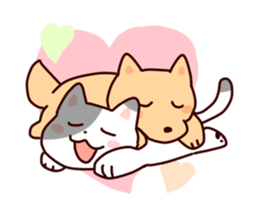 Shiba Inu KORO and his friends sticker #893238