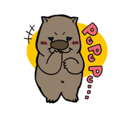 Wombat_san sticker #893365
