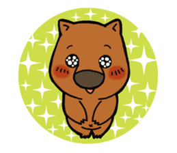 Wombat_san sticker #893386