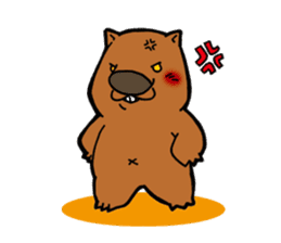 Wombat_san sticker #893392
