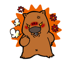 Wombat_san sticker #893393