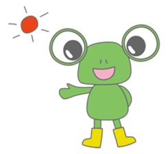 Frog days sticker #893399