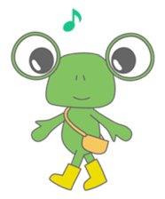 Frog days sticker #893402