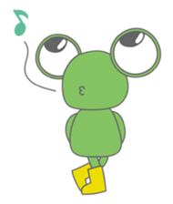 Frog days sticker #893413